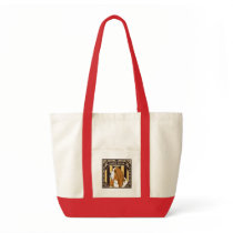 Cute Basset Hound Tote Canvas Bags
