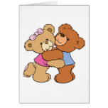 Cute Bear Hug Bears Cards