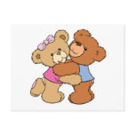 Cute Bear Hug Bears Post Cards