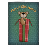 Cute Bear in gift Card