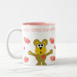 Cute Bear Loves Coffee Mug