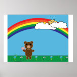 Cute Bear Poster