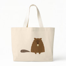 Cute Beaver Tote Bag