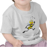 Cute Bee Cartoon Running Jogging Walking Shirt