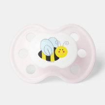 Cute Bee Design Pacifiers