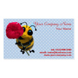 Cute Bee Flower Business Card