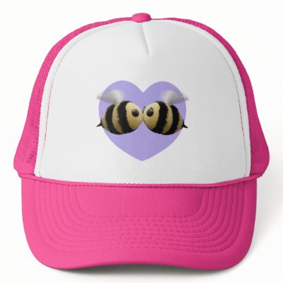 Cute Bee Mine Hogo Trucker Hats by Swazzle