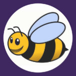 Cute Bee Sticker stickers