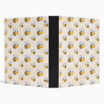 Cute Bee Vinyl Binder