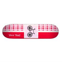 Cute Bicycle Skate Deck