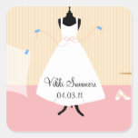 Cute Birds Bridal Shower Sticker