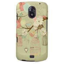 cute birds samsung galaxy nexus covers