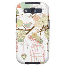 cute birds samsung galaxy SIII covers