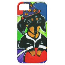 Cute Birthday Dachshund iPhone 5 Case