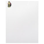 Cute Black And Red Dragon Letterhead