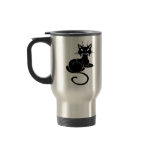Cute Black Kitty mugs