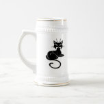 Cute Black Kitty Coffee Mugs