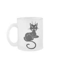Cute Black Kitty Mug