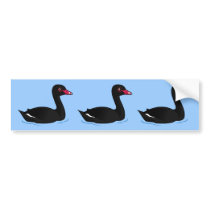 Cute Black Swan