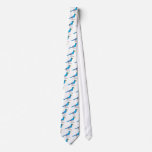Cute Blue Jay Bird Cartoon Shirt ties