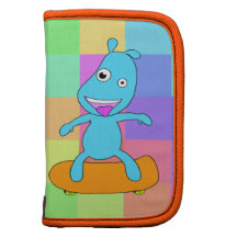 cute blue monster organizers