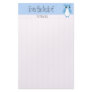 Cute Blue Owl Custom Custom Stationery