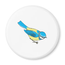 cute bluejay magnet