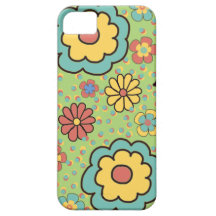 Cute Boho Floral iPhone5 Barely There Case iPhone 5 Case