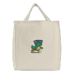 Cute Book Worm Tote Bag