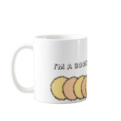 Cute Bookworm Mug by RossiCards