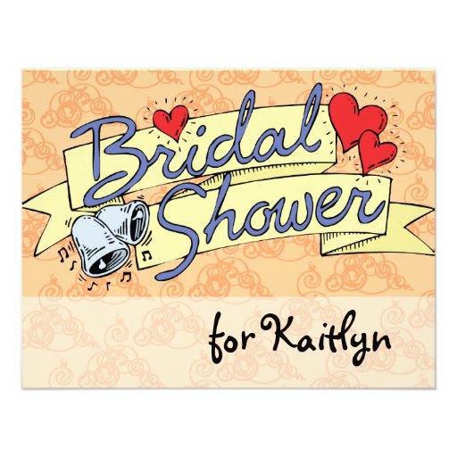 Cute Bridal Shower Melon Custom Invite