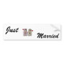 Cute Brides Bumper Stickers