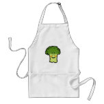 Cute broccoli apron