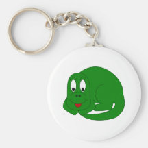 Cute Brontosaurus Keychain