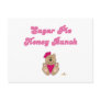 Cute Brown Bear Pink Sailor Hat Sugar Pie Honey Bu Postcards