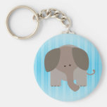 Cute Brown Elephant Key Chains