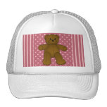 Cute brown teddy bear hat