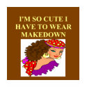 cute brunette joke t-shirts