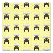 Cute Bumble Bee Pattern Photo