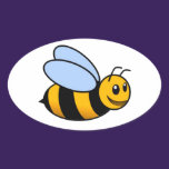 Cute Bumblebee Sticker stickers