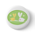 Cute Bunnies Buttons