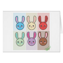 Cute Bunnies Greeting Cards