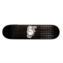 Cute Bunny; Cool Custom Skate Board