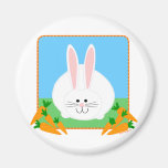 Cute Bunny Fridge Magnet