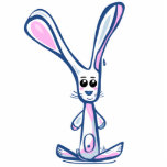 Cute Bunny Kawaii sculpture Photo Cut Outs