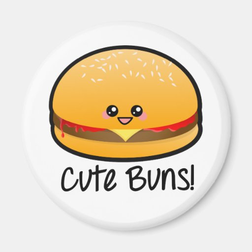 Cute Buns Fridge Magnet