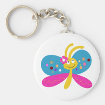 Cute Butterfly Key Chains