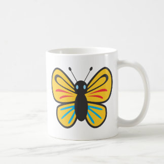 Cute Butterfly Monarch Cartoon Mugs