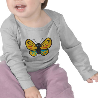 Cute Butterfly Monarch Cartoon T Shirts