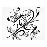 Cute Butterfly's Personalized Invitation